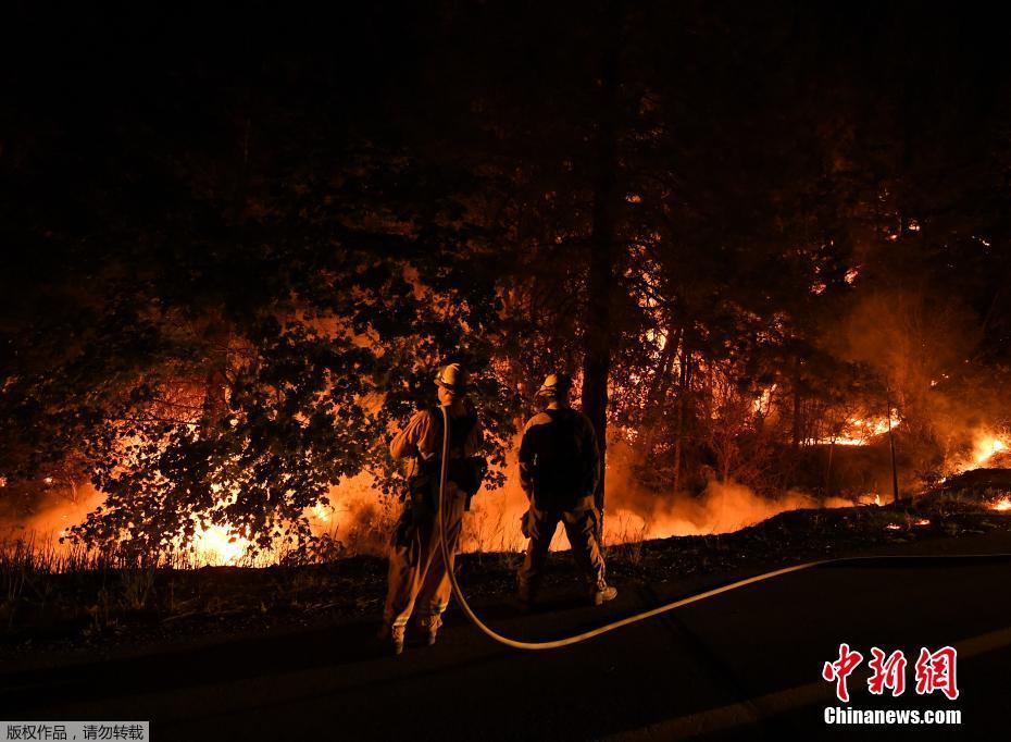 加州山火肆虐中的病患渡路挑战重重