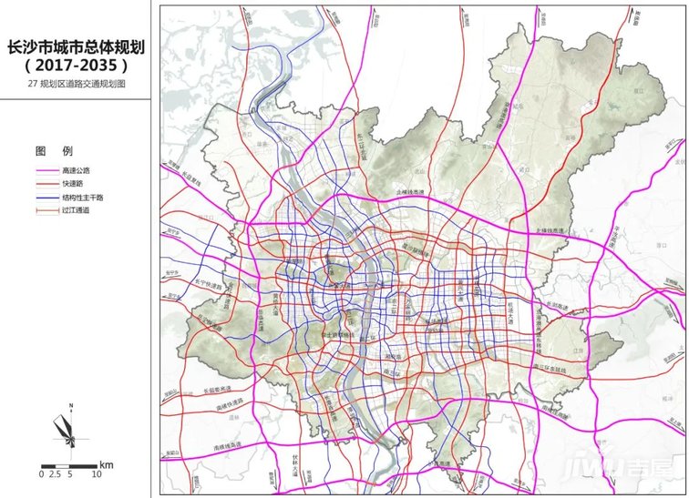 长沙交通发展迈向现代化城市步伐