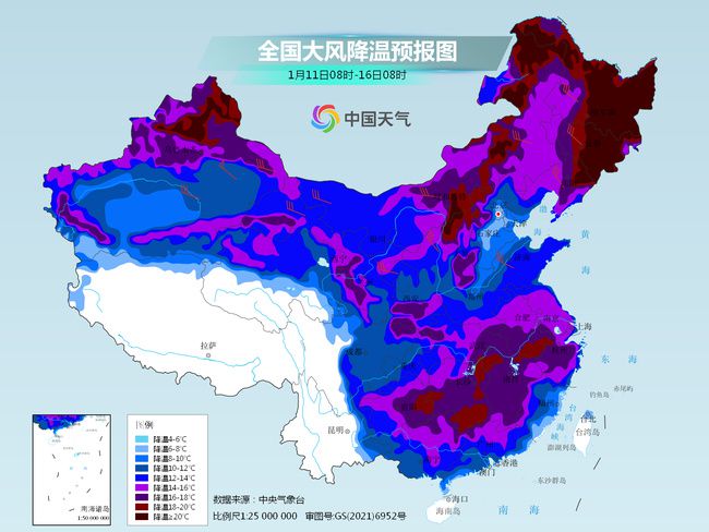 警惕！大寒潮来袭，全国范围或将受影响